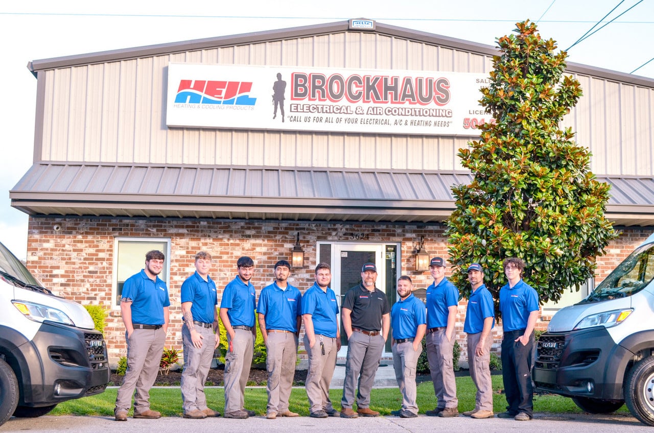 Brockhaus Electric & Air Conditioning team located at 3624 Delille St Chalmette, LA 70043